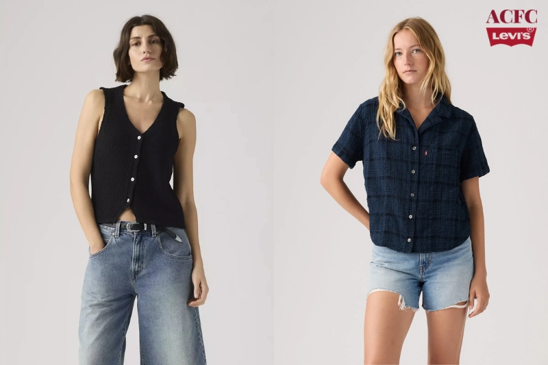 Áo Nữ Levi's: Tinh Thần Tự Do Và Nét Đẹp Mộc Mạc Của Phái Đẹp Hiện Đại