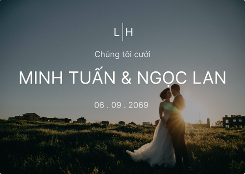 Bảng xác nhận tham dự của khách mời