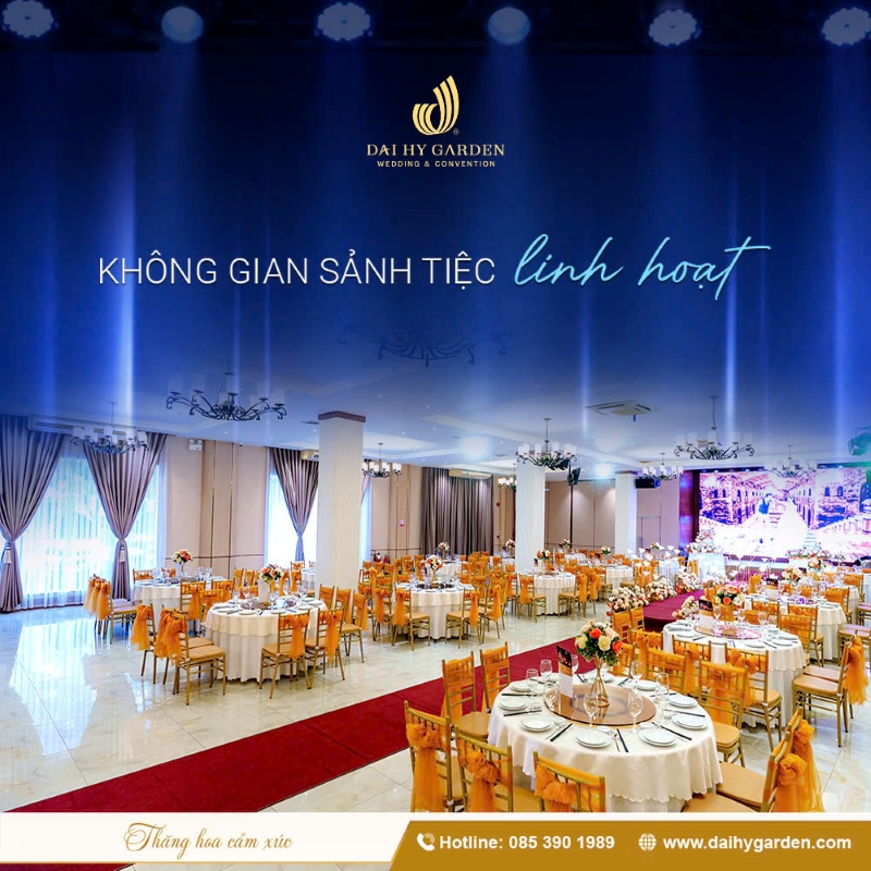 Đại Hỷ Garden - Địa điểm tổ chức tiệc cưới uy tín quận Bình Tân