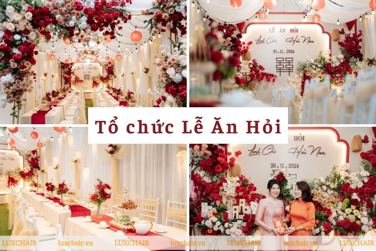 Lên kế hoạch tổ chức lễ ăn hỏi