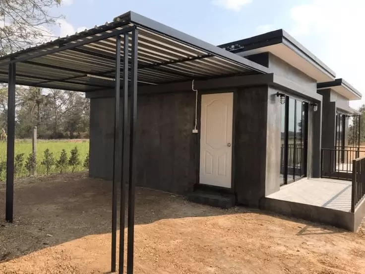 Nhà khung thép lắp ghép được thiết kế chắc chắn