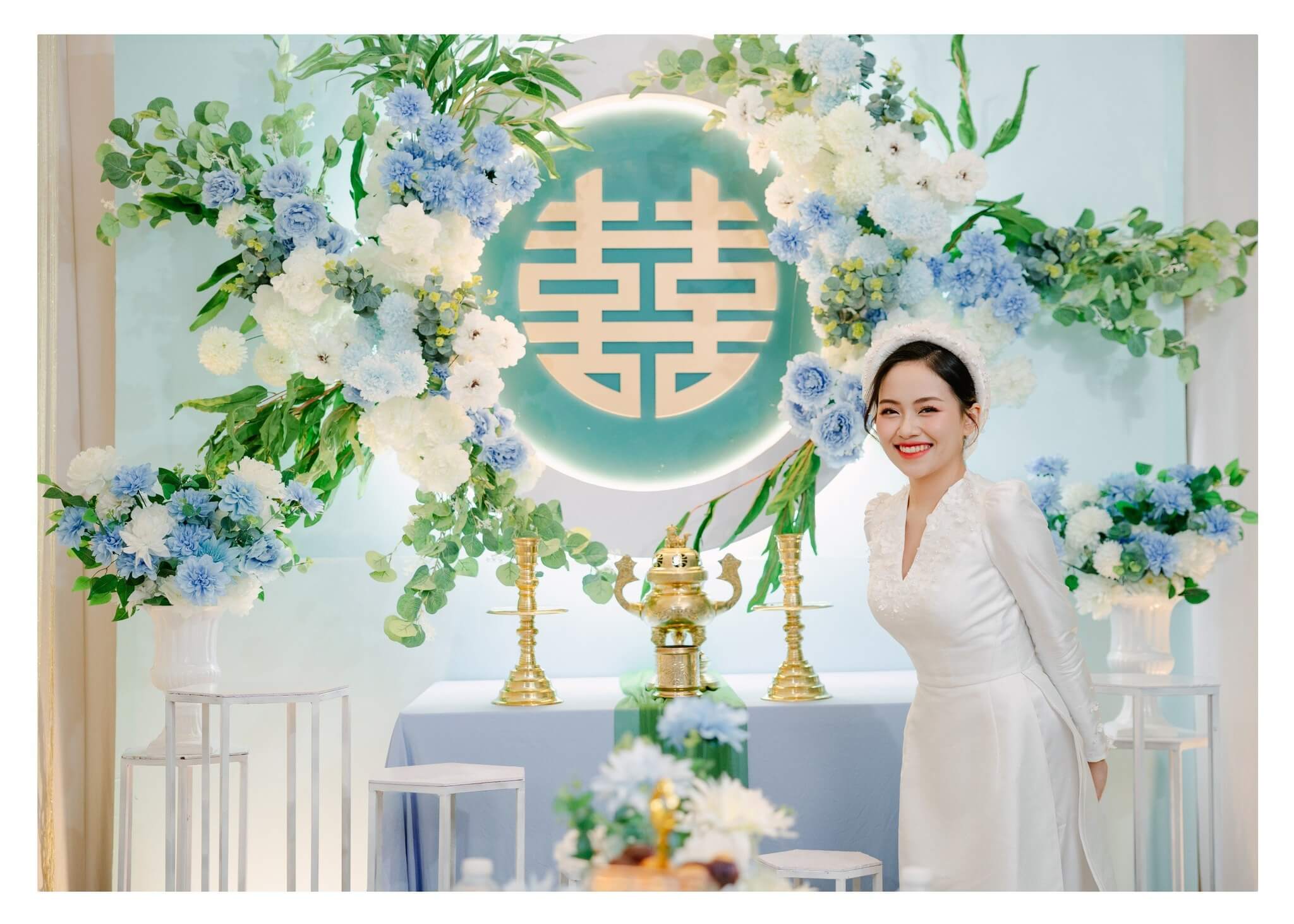 Trang trí gia tiên theo màu phong thủy mệnh Hỏa