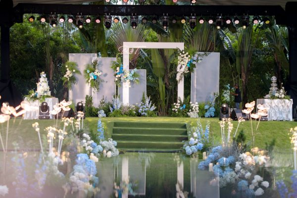 Wedding planner tại TP HCM tiệc cưới ngoài trời với phong cách riêng
