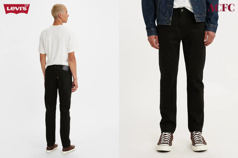 Levi's Tapered Fit: Dáng jeans dành cho người thích gọn gàng nhưng không bó sát