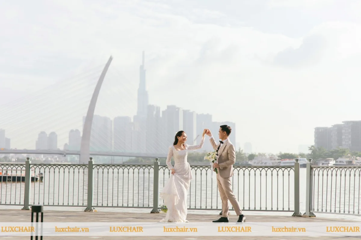 Chụp ảnh cưới tại Sài Gòn