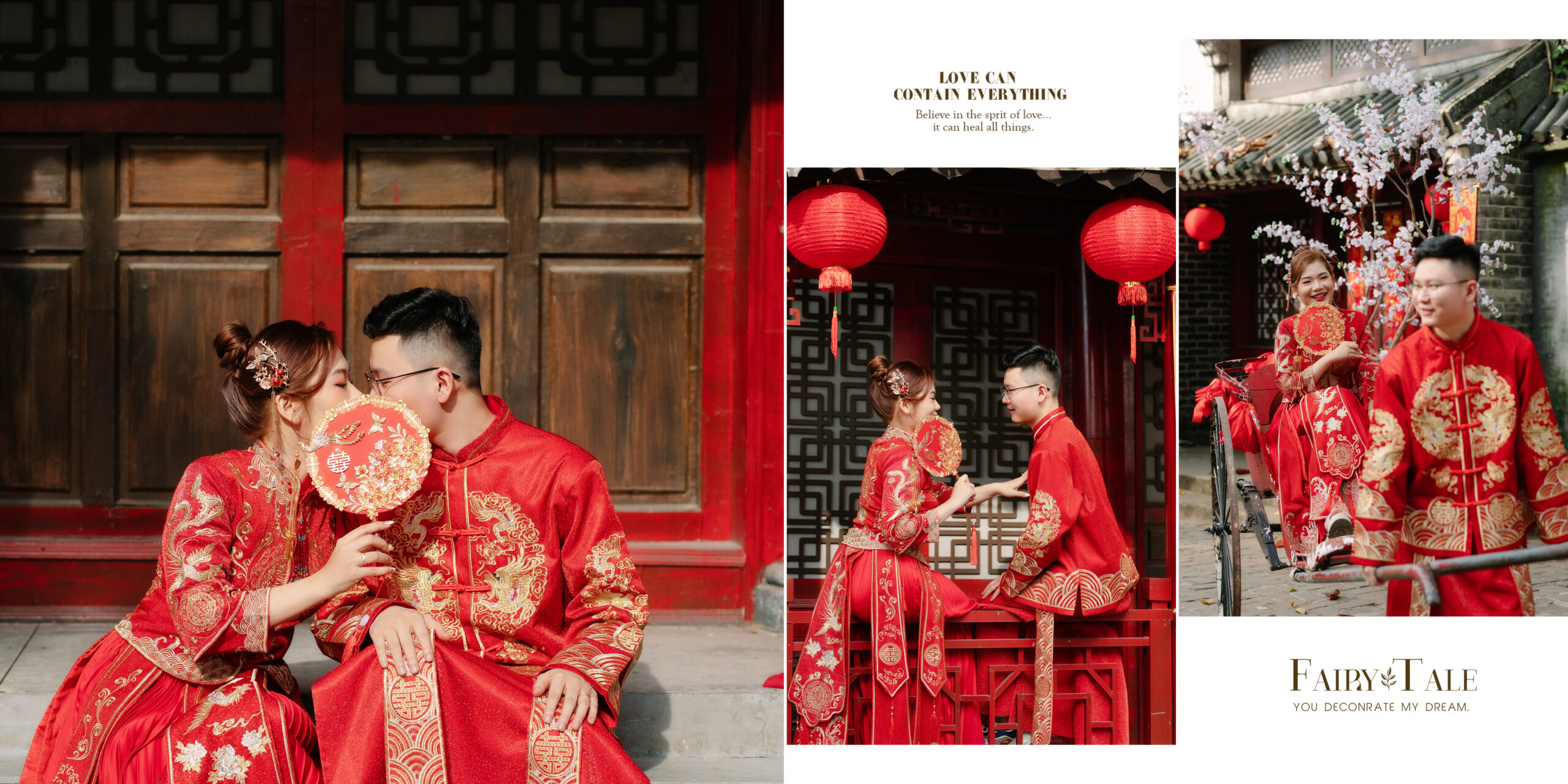 Chữ song hỷ trang trí trong đám cưới