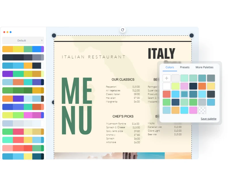 Seamless design experience