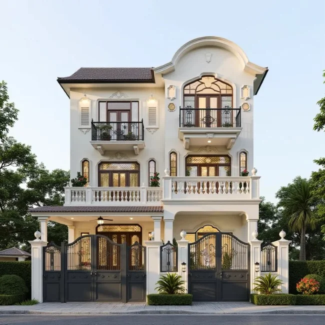 Nội thất mang hơi thở hoài cổ của phong cách kiến trúc Đông Dương