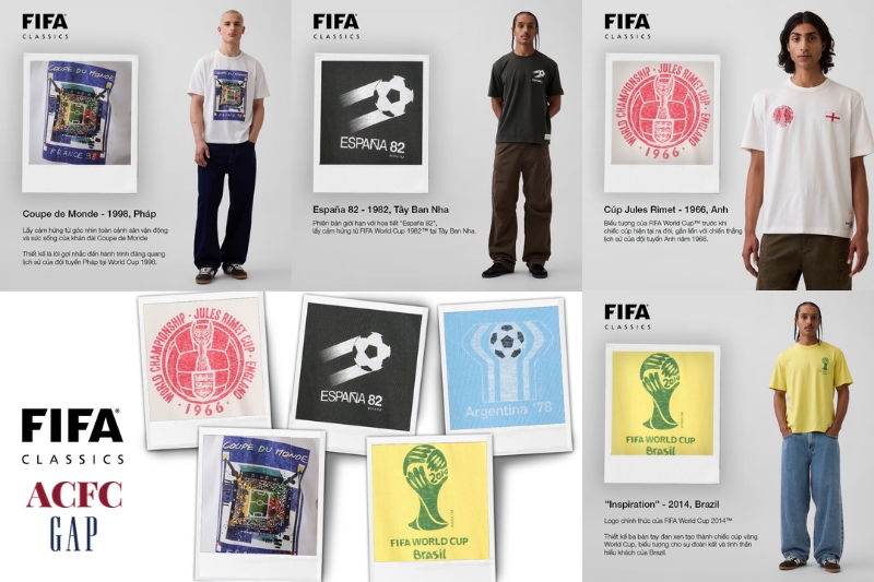 BST GAP x FIFA: Tinh Thần Bóng Đá Cổ Điển Trong Nhịp Thở Phố Thị