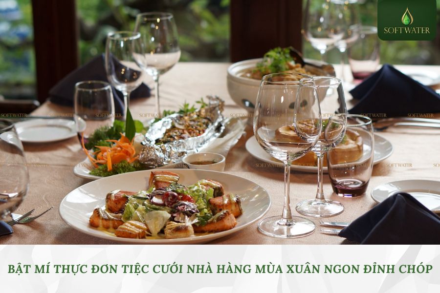 Thực đơn tiệc cưới nhà hàng mùa xuân