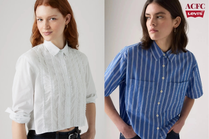 Áo Nữ Levi's: Tinh Thần Tự Do Và Nét Đẹp Mộc Mạc Của Phái Đẹp Hiện Đại