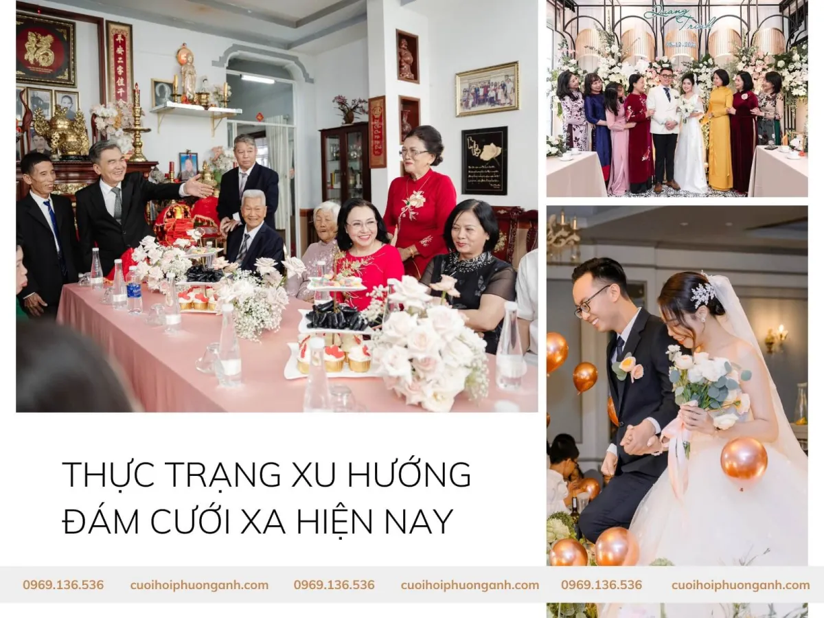 Cặp đôi cưới xa