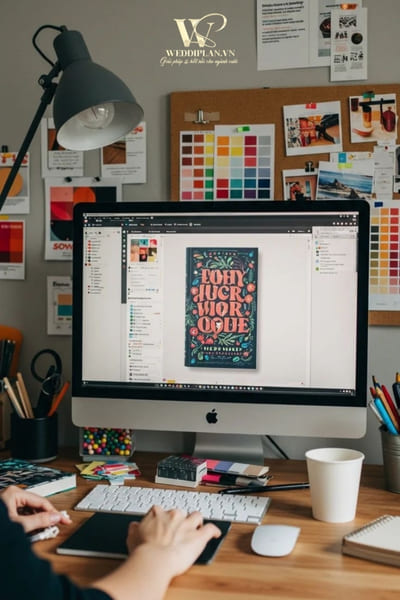 Hình ảnh marketing ngành cưới ấn tượng
