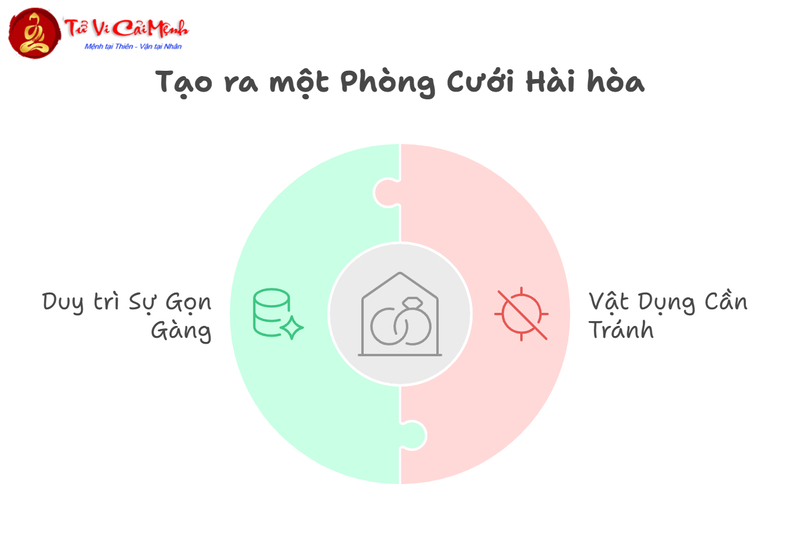 Điều cấm kỵ phòng cưới