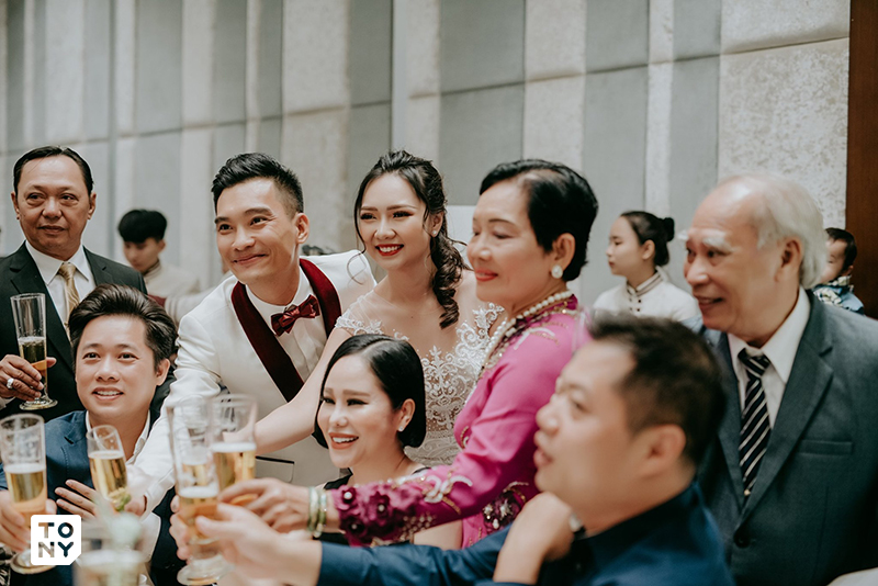 Phóng sự cưới và bàn tiệc đám cưới