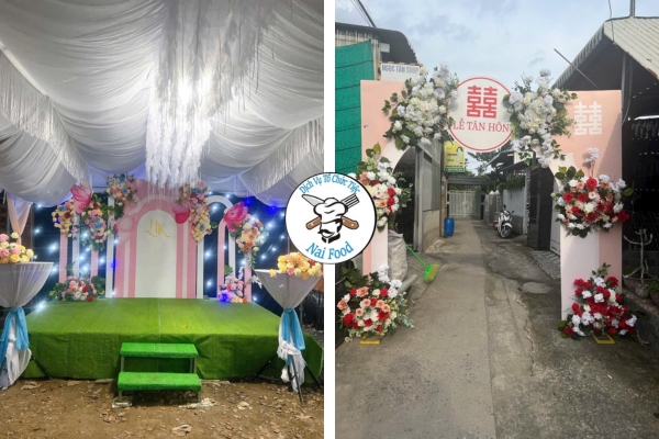 Naifood tổ chức tiệc cưới trọn gói tại Gò Vấp