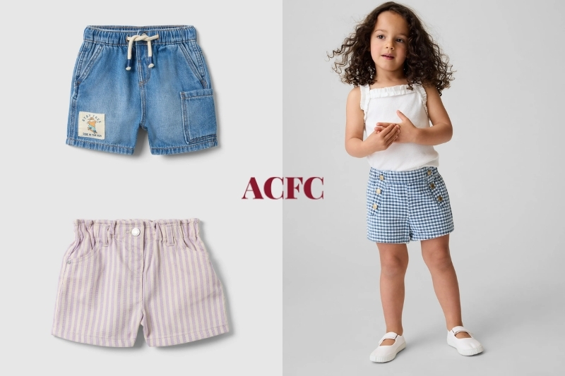 Quần Short Trẻ Em Nên Chọn Theo Chất Liệu, Độ Tuổi Hay Hoạt Động Của Bé?