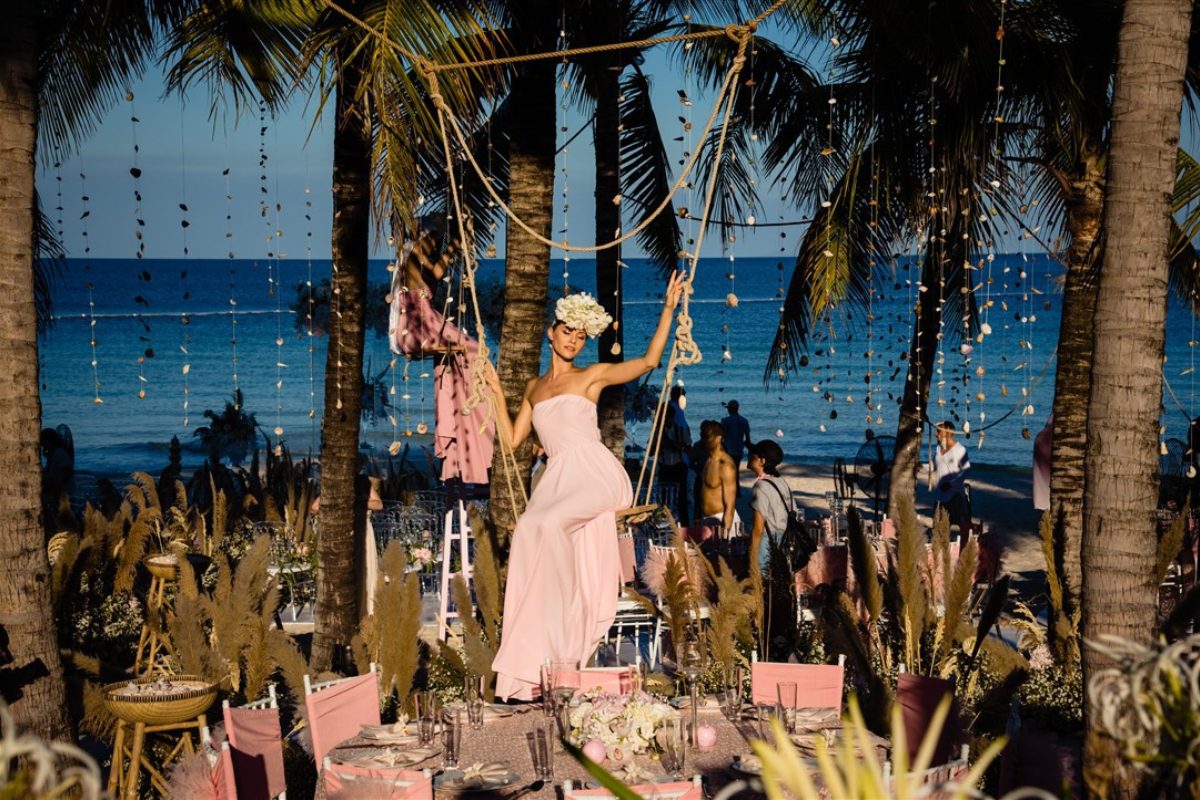 JW Marriott Phu Quoc không gian cưới lãng mạn bên bãi Khem