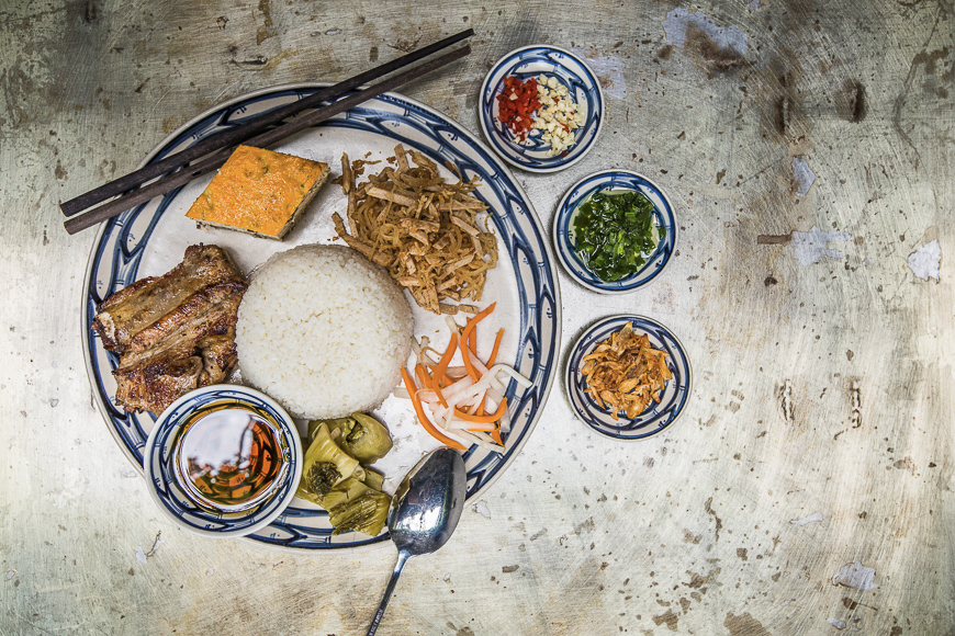 Cơm Tấm sườn bì chả