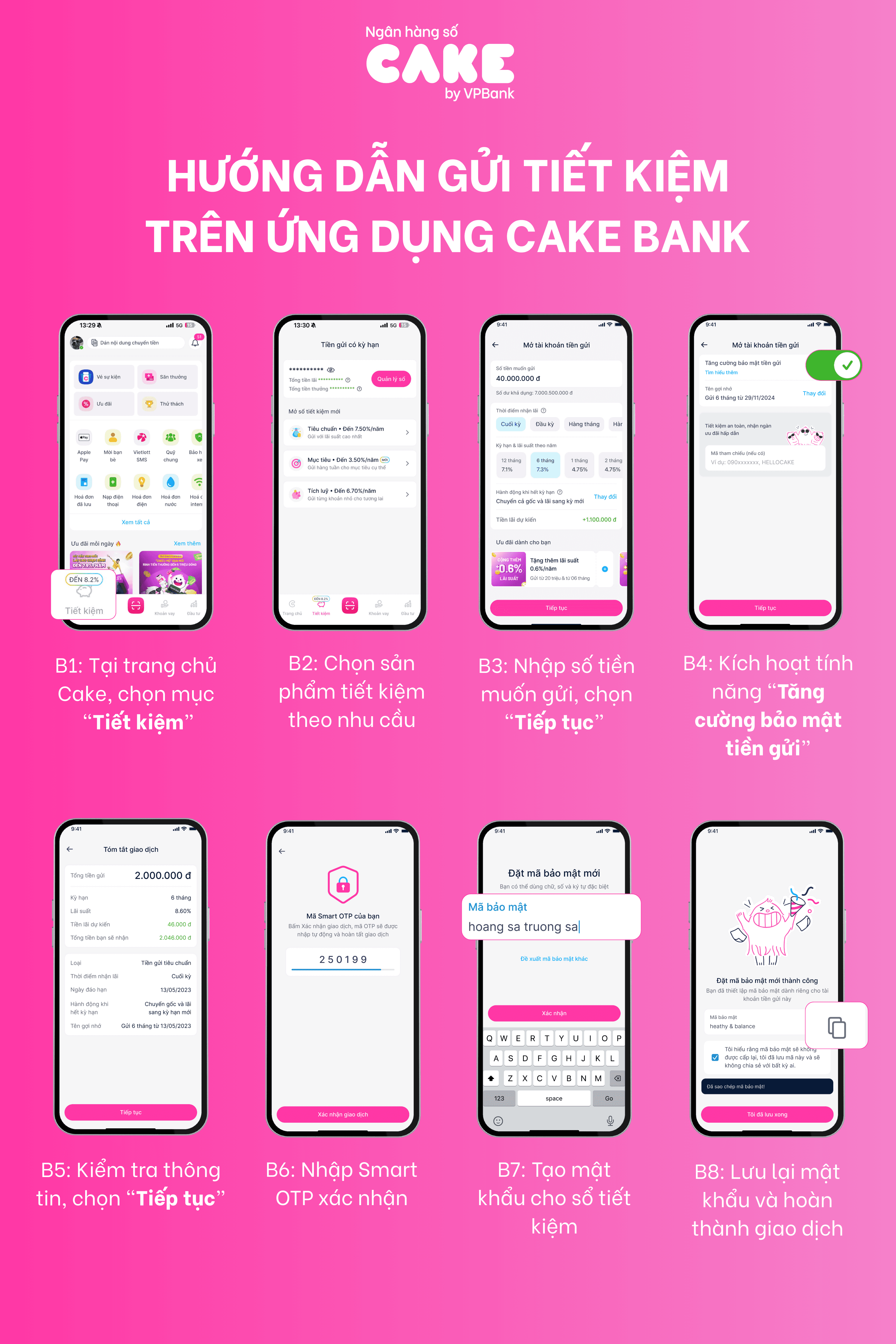 Hướng dẫn mở sổ trực tuyến