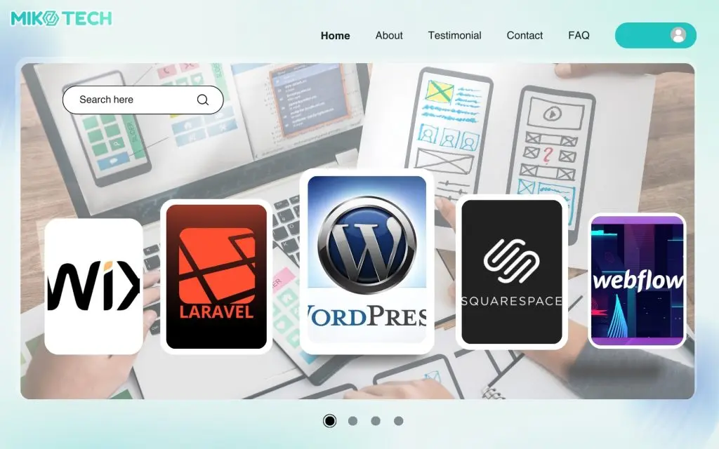 Thiết kế web tài chính tối ưu cho cả mobile và desktop