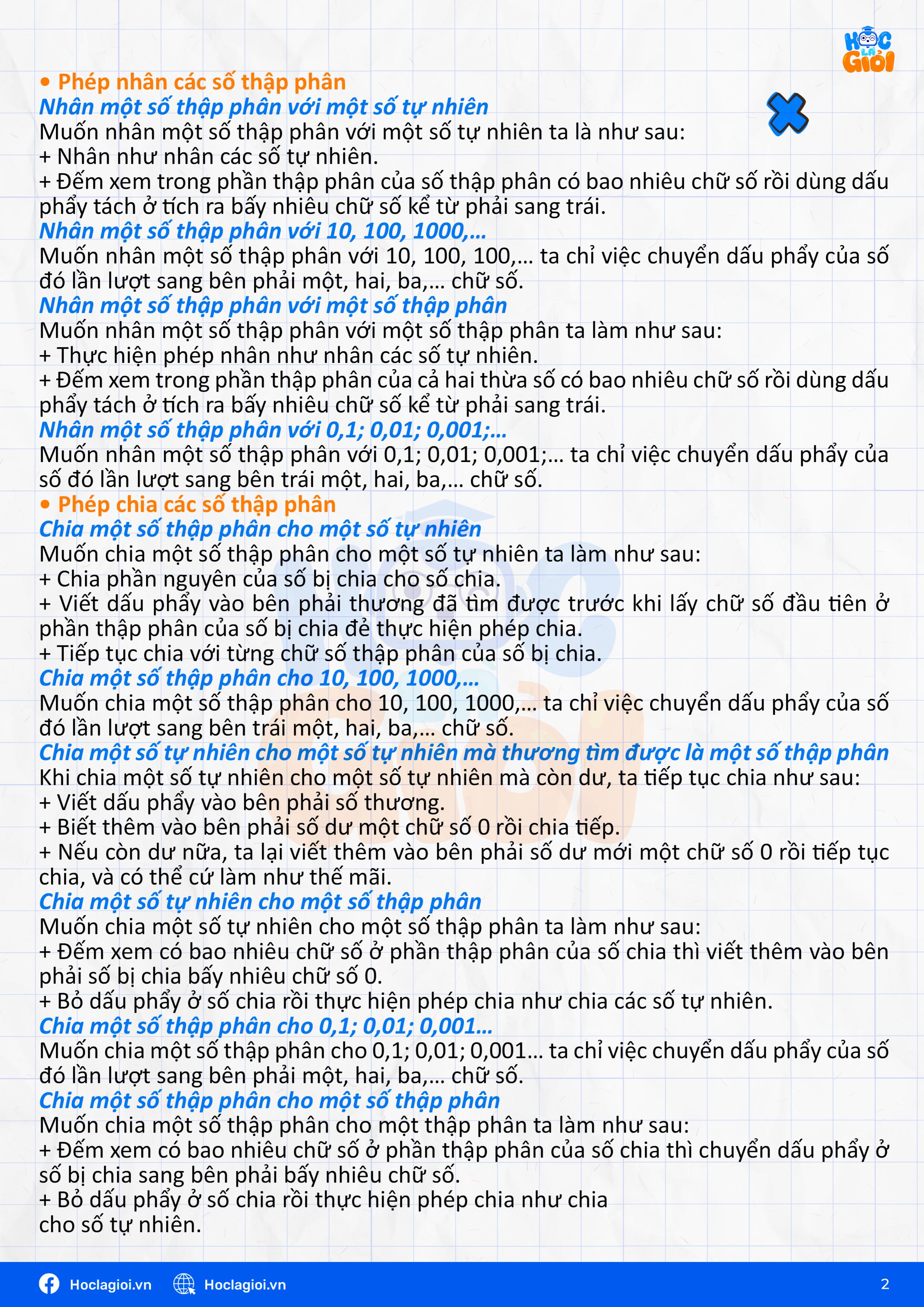 Hỗn số và số thập phân