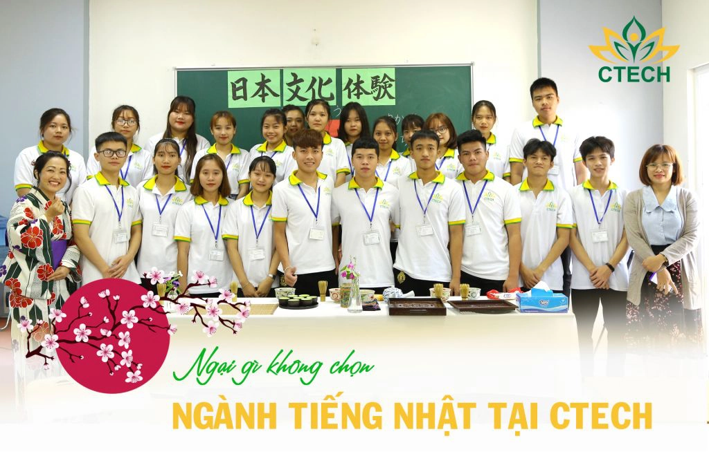 Minh họa về lộ trình học ngành tiếng Nhật