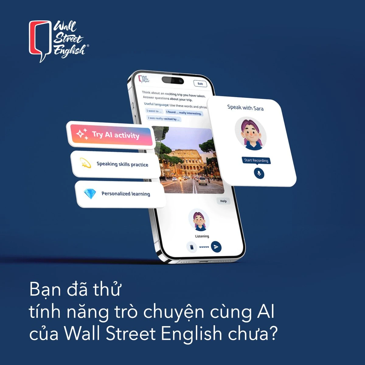 Wall Street English và công nghệ AI cá nhân hóa