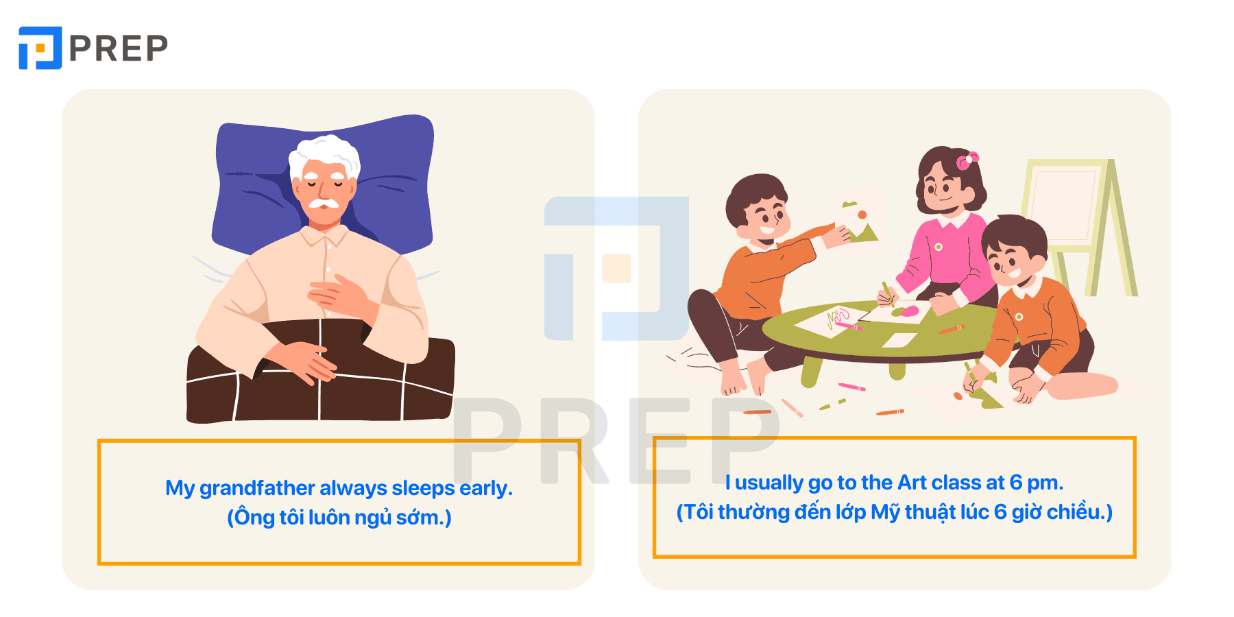 Diễn đạt hành động lặp lại