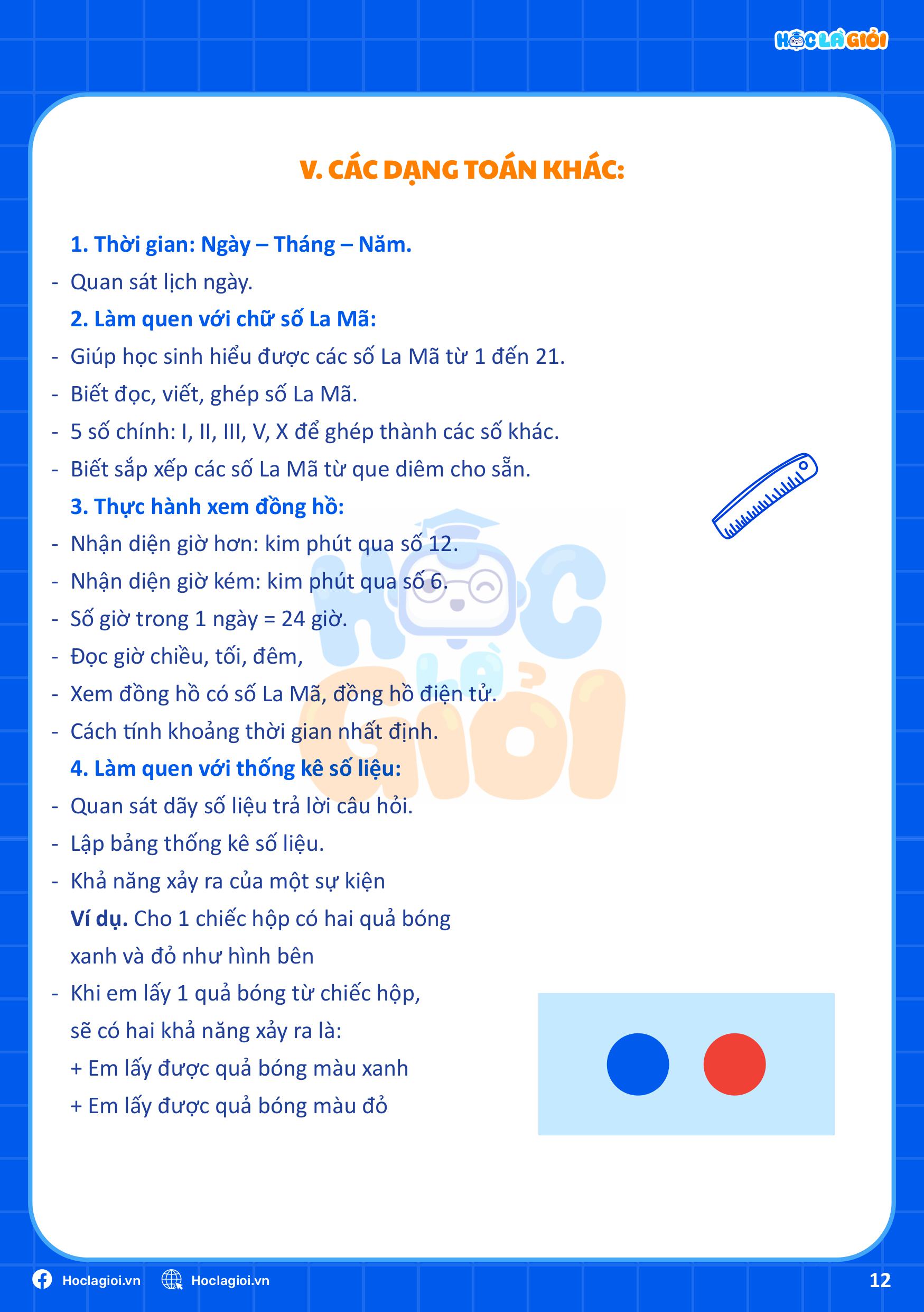 Các dạng Toán lớp 3 khác