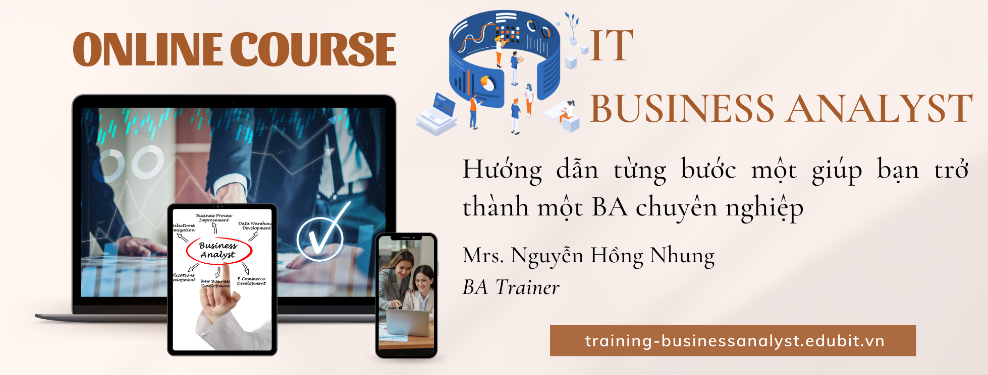 Khóa học online IT BA