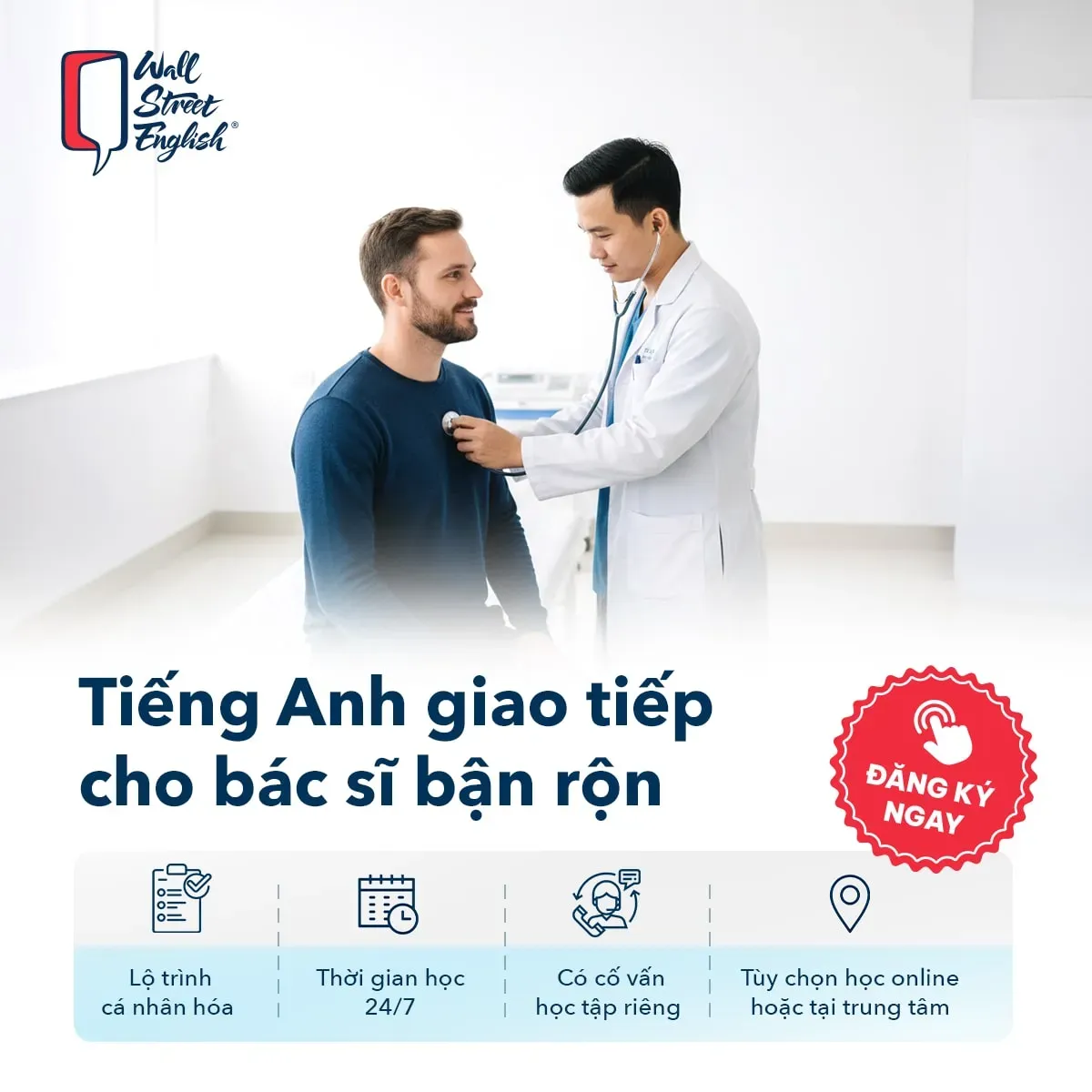 Tiếng anh giao tiếp chuyên ngành y khoa