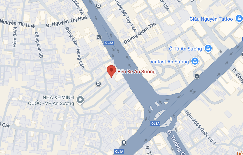 Bến xe An Sương, điểm trung chuyển quan trọng khu vực Tây Bắc TP.HCM