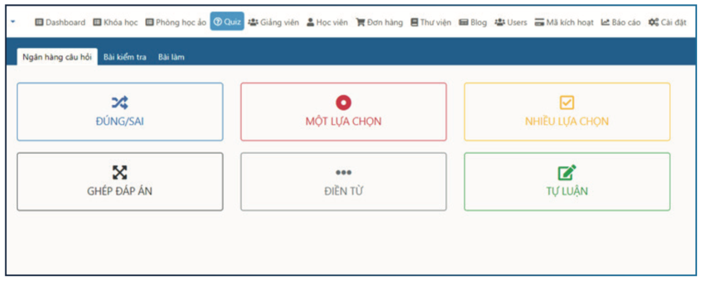 Thiết lập quyền truy cập và cấu hình khóa học