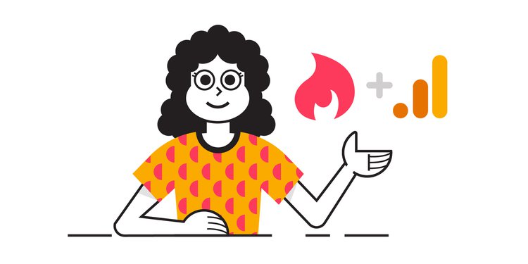 Giao diện Google Analytics và Hotjar phân tích hành vi người dùng