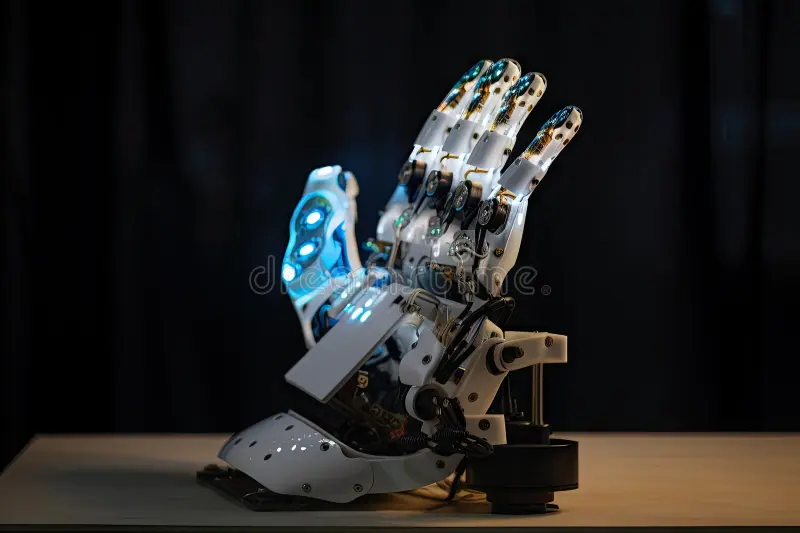 Cảm biến thị giác và xúc giác ở đầu ngón tay robot Revo 3