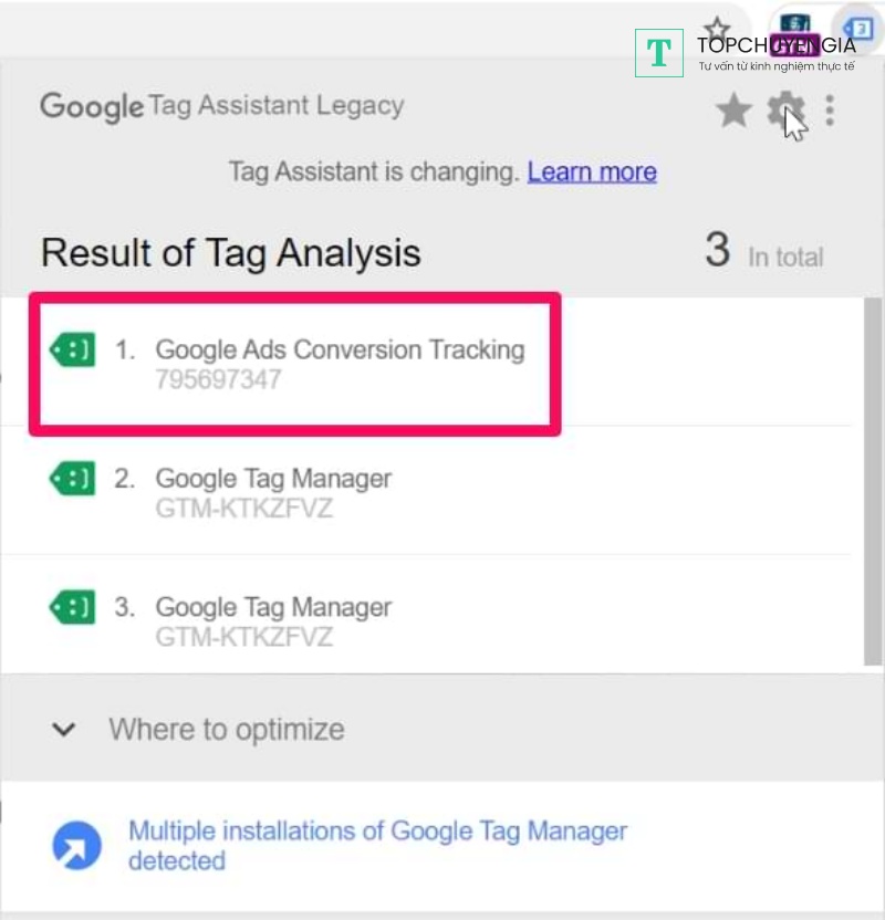 Thiết lập Google Tag Manager để theo dõi chuyển đổi đa kênh