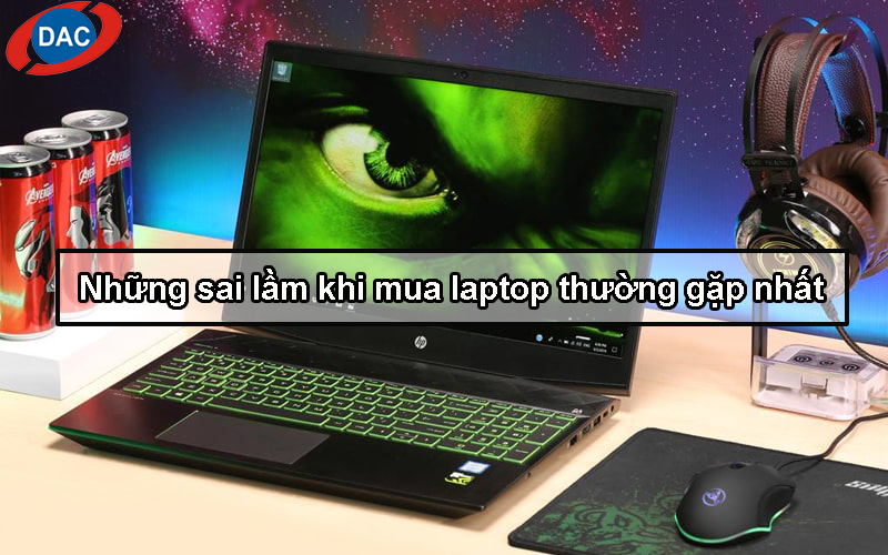 Sai lầm khi mua laptop