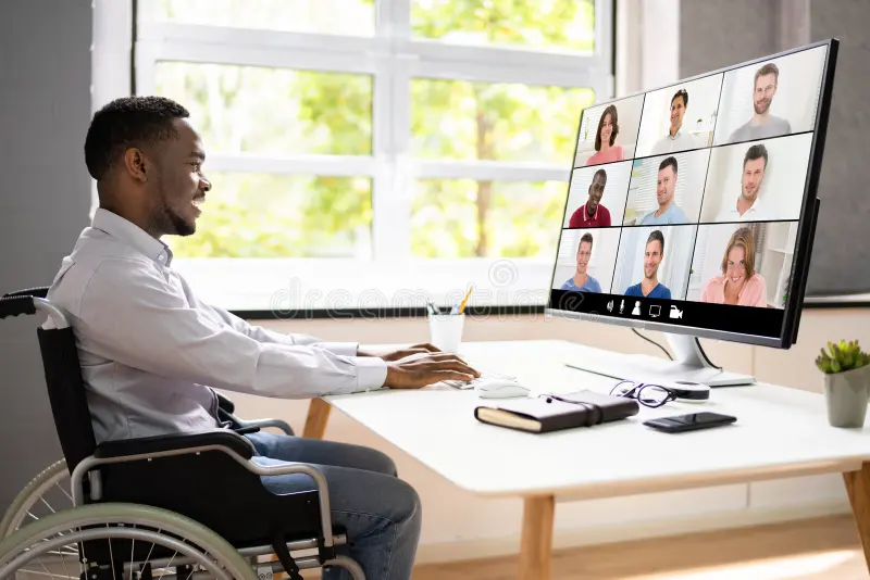 họp trực tuyến với đối tác quốc tế qua video conference