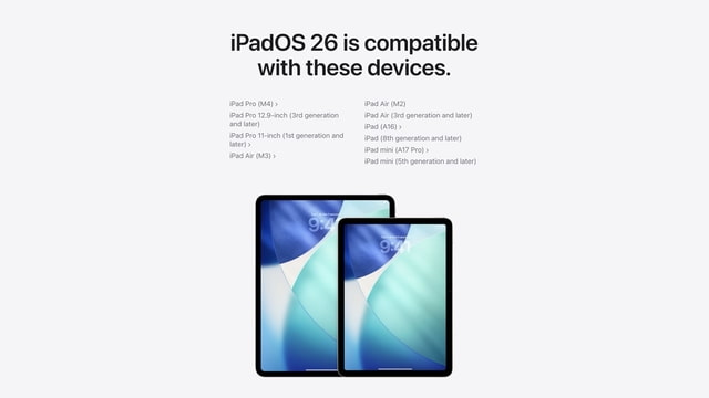 Các thiết bị tương thích với đầy đủ tính năng Siri iOS 27