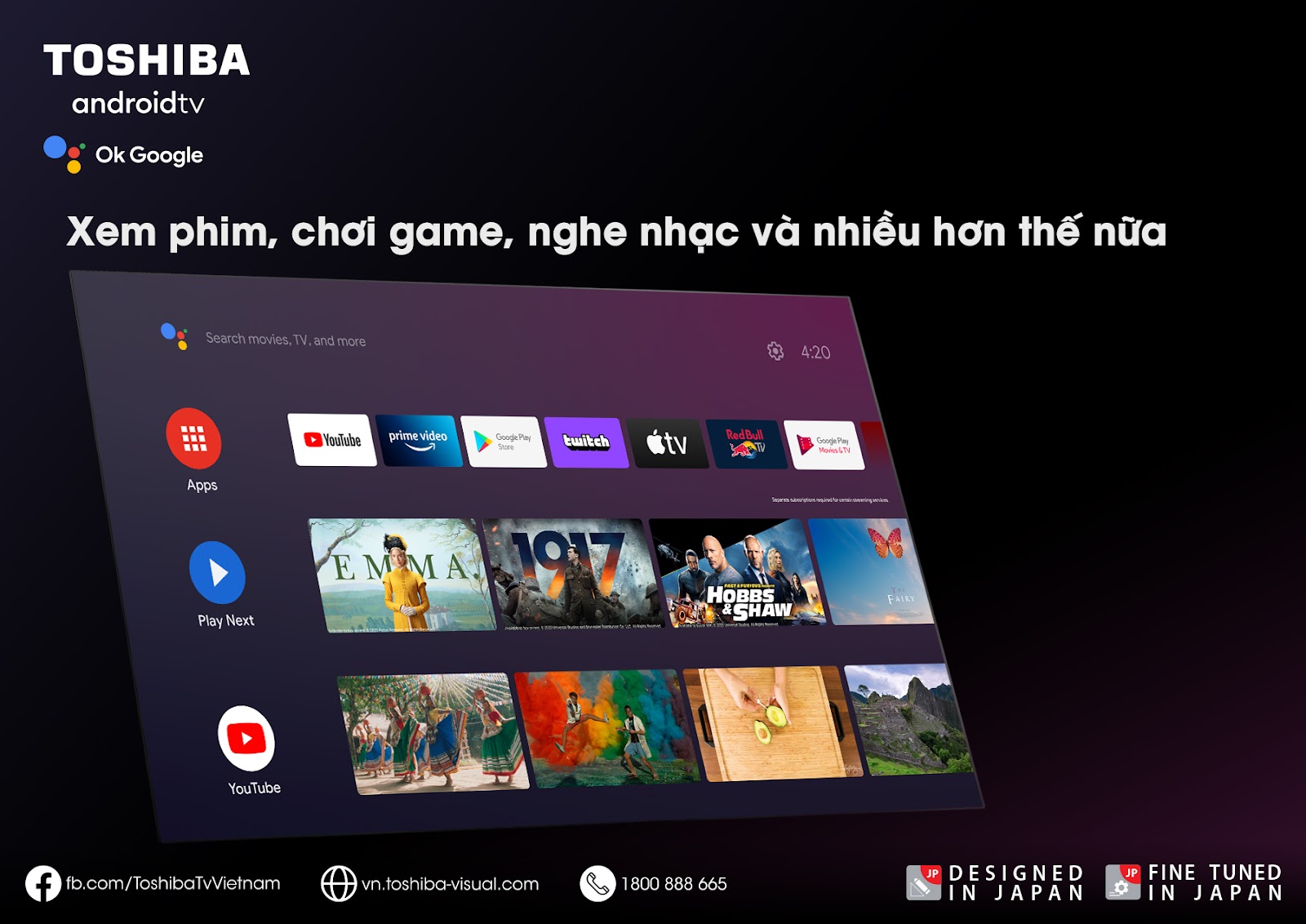 Tivi Toshiba trong gia đình Việt