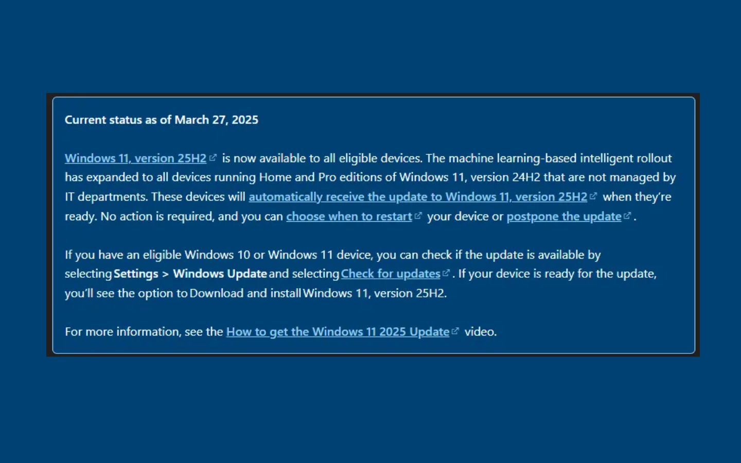 Hệ thống Windows Update với giao diện kiểm soát cập nhật