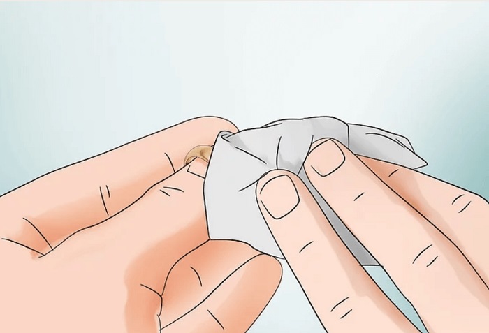 kiểm tra vàng trắng bằng máy thử