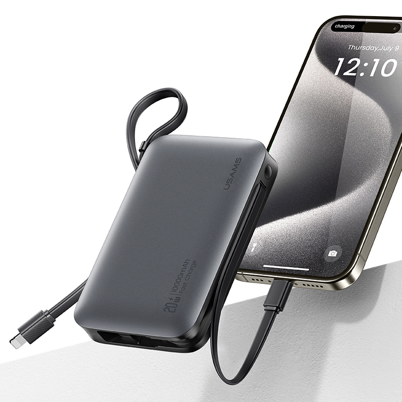 Màn hình hiển thị kỹ thuật số trên thân pin dự phòng