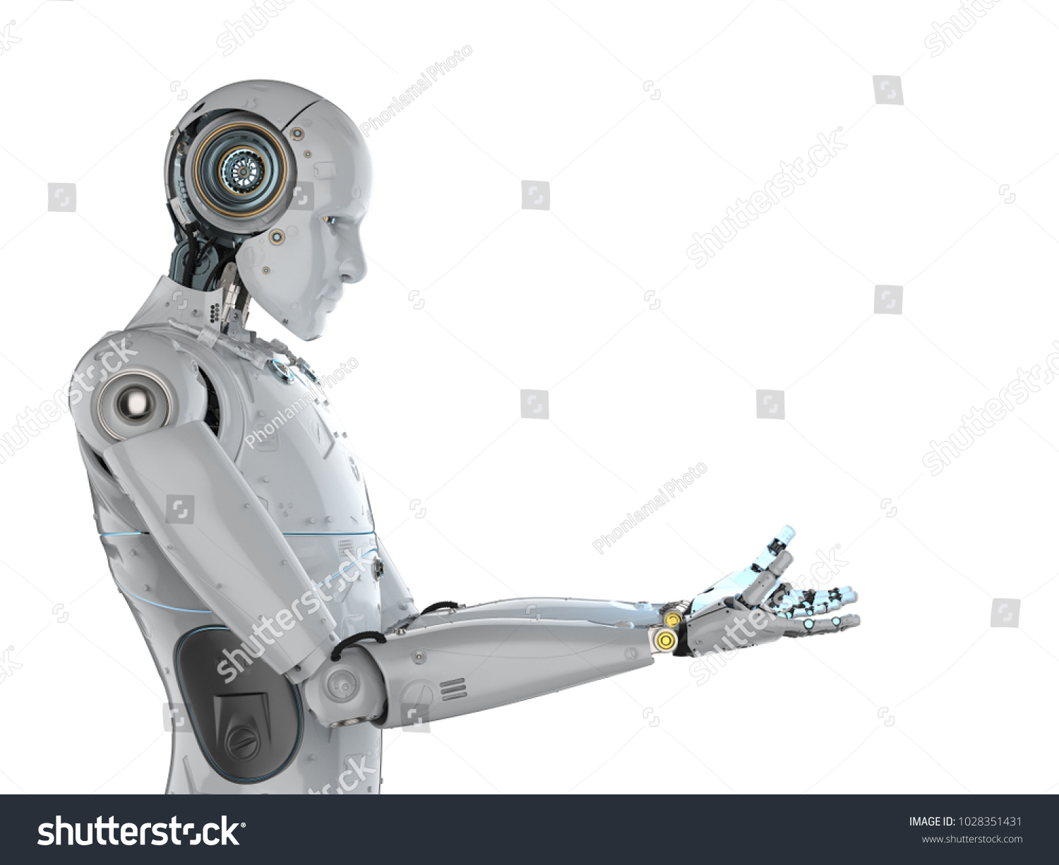 Robot hình người tích hợp bàn tay Revo 3