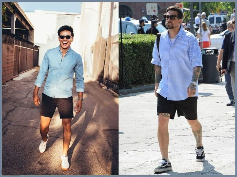 Kỹ thuật layering với áo khoác và áo sơ mi