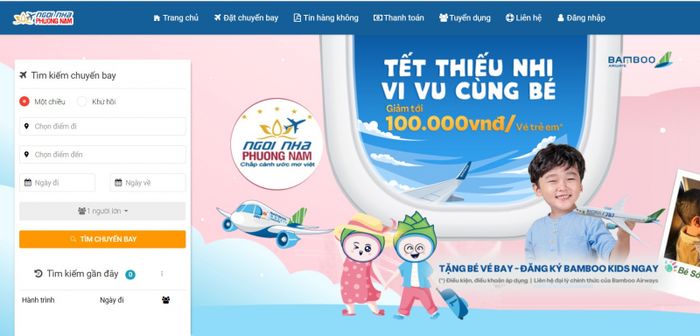 Bàn làm việc xử lý vé máy bay