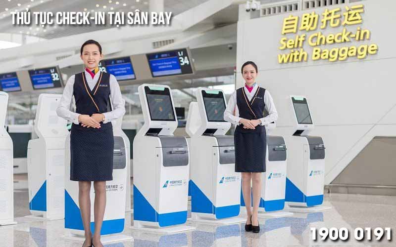Check-in tại sân bay