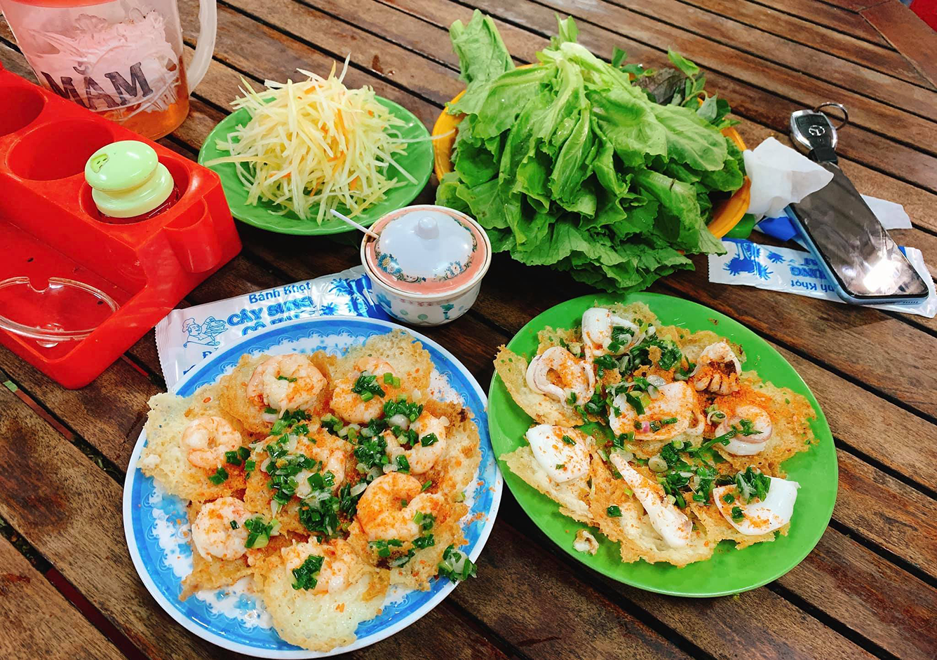 Bánh khọt và biển Vũng Tàu