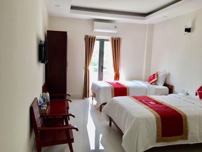 Không gian lưu trú gọn gàng